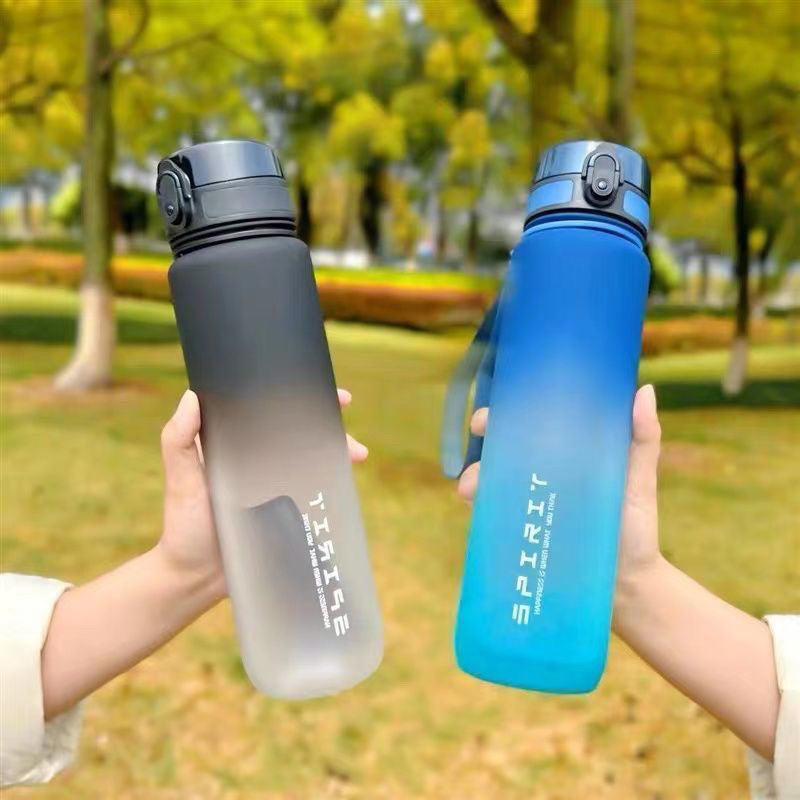 Large-Capacity Sports Water Bottle — Leak-Proof Gym & Outdoor Flask