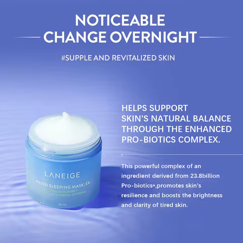 LANEIGE Water Sleeping Mask 70ml — Overnight Hydration