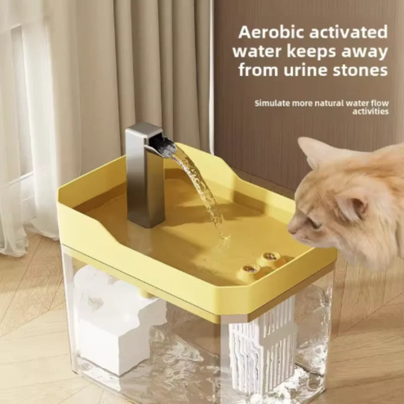 Automatic Pet Water Fountain — Fresh Filtered Flow