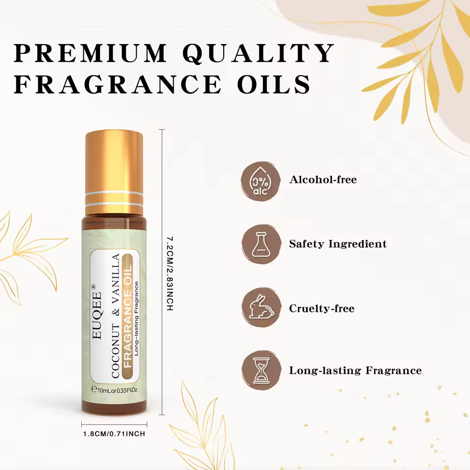 Fragrance Oil Roll-On — Long-Lasting Unisex Perfume Oil (10ml)