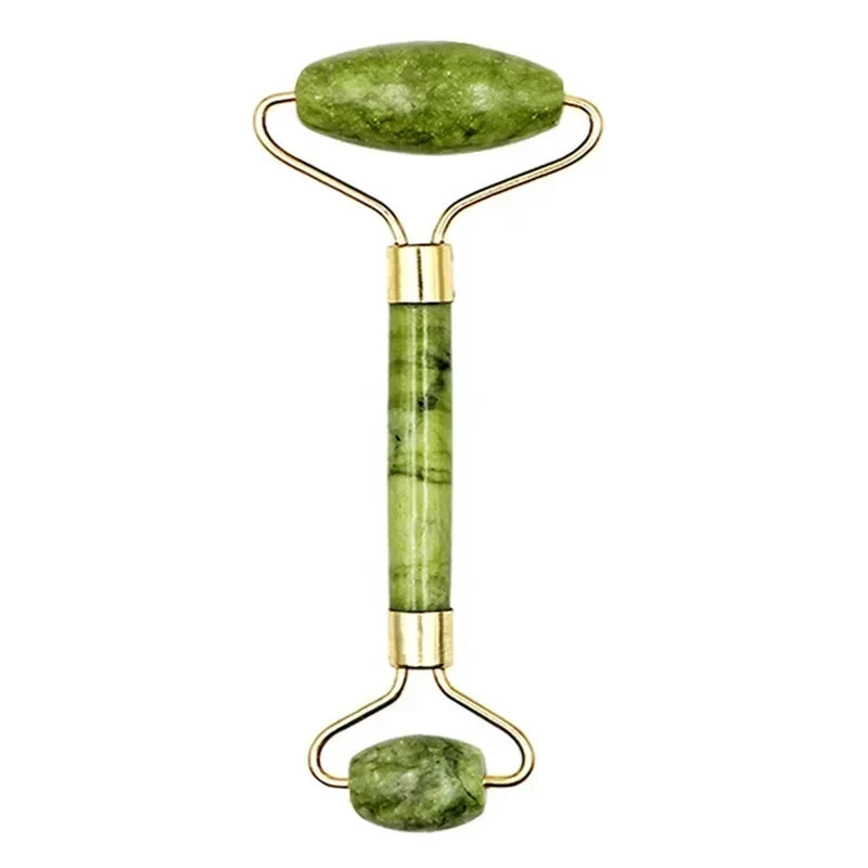 Gua Sha & Jade Roller Set — Natural Facial Sculptor
