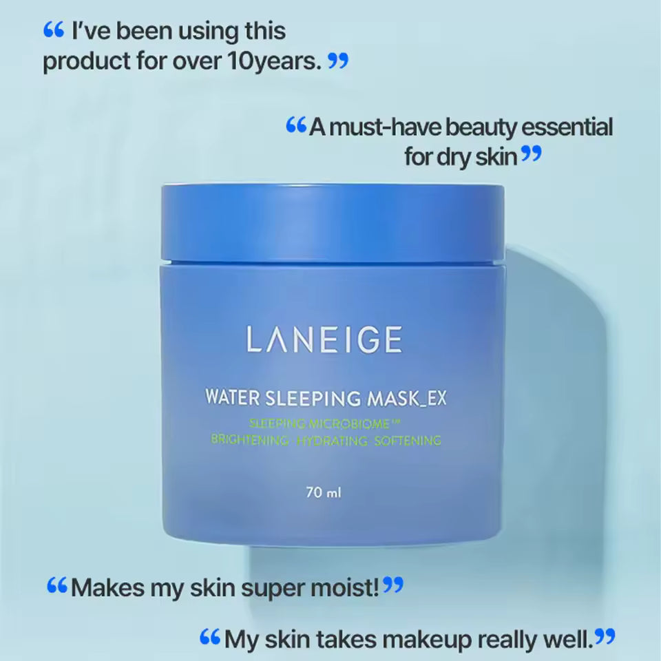 LANEIGE Water Sleeping Mask 70ml — Overnight Hydration