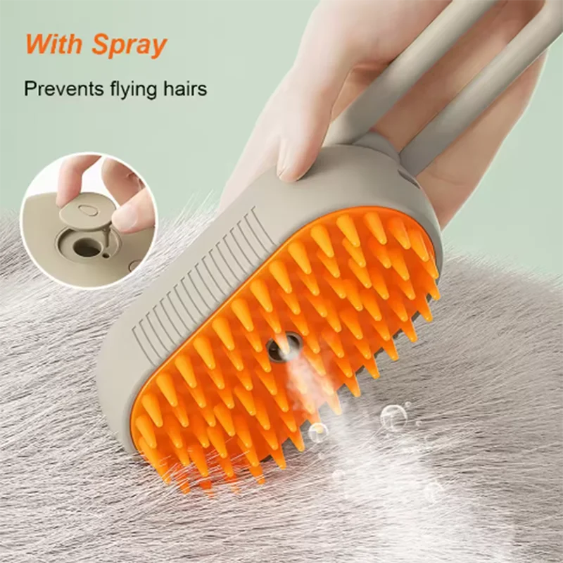2-in-1 Pet Deshedding Brush — Fur Remover Tool