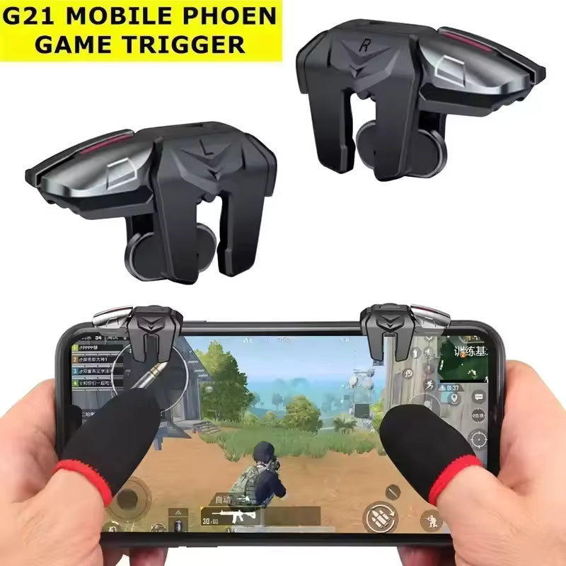Mobile Gaming Trigger — L1 R1 Shooting Buttons (PUBG/COD)