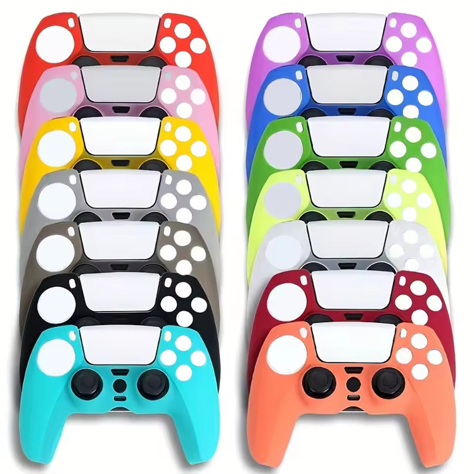 PS5 Controller Silicone Grip Skin — Anti-Slip Protective Cover