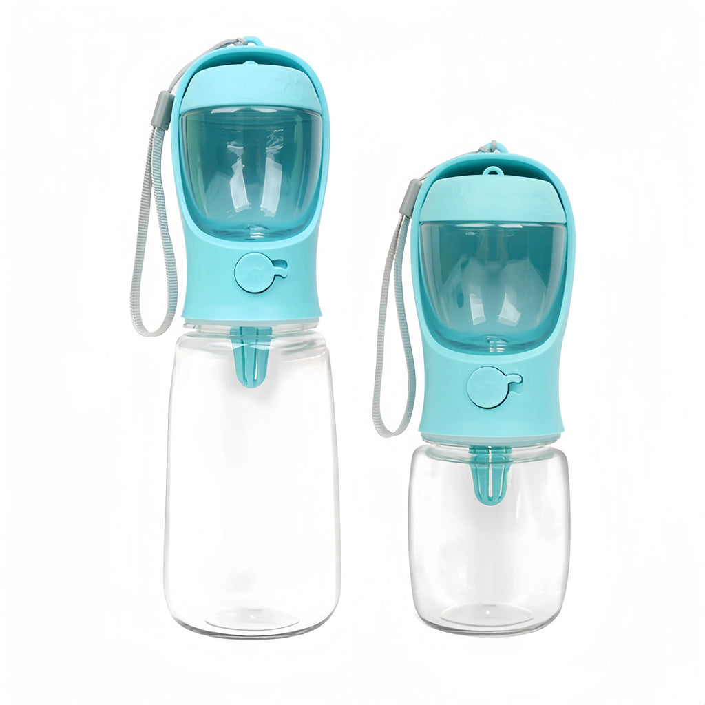 3-in-1 Dog Walking Water Bottle — Bowl + Treat + Bag