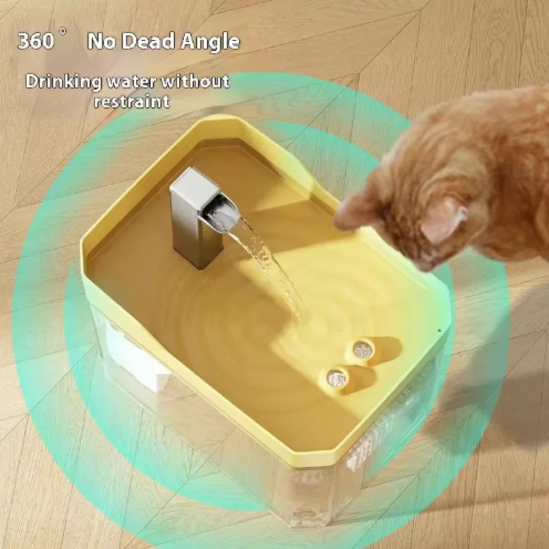 Automatic Pet Water Fountain — Fresh Filtered Flow
