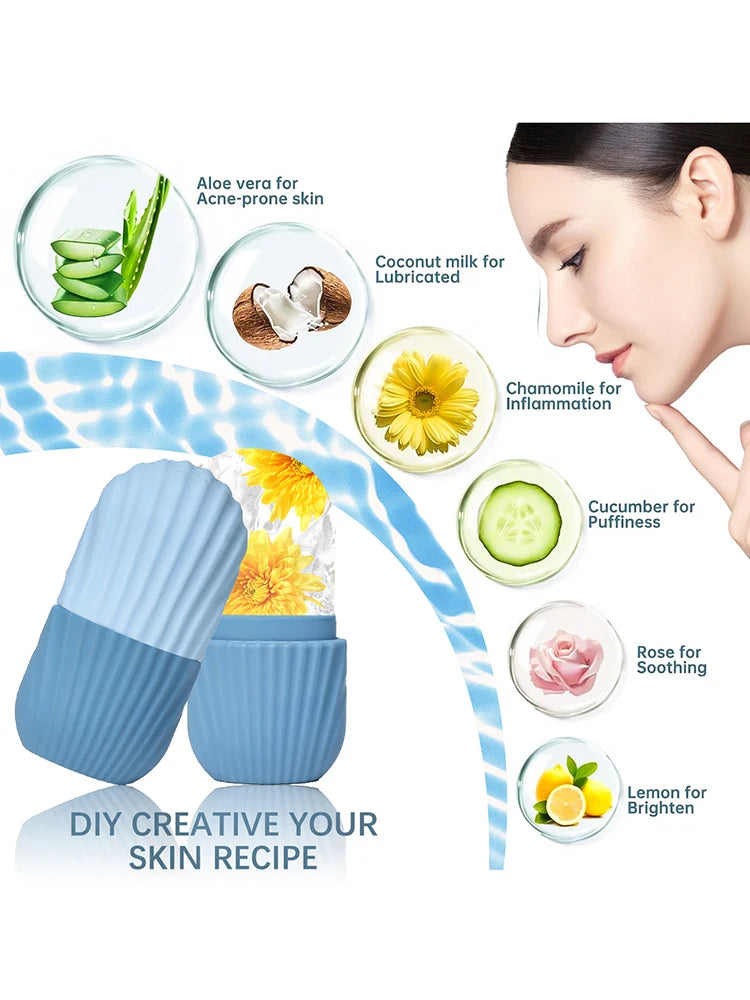 Ice Roller for Face — Instant De-Puff & Glow