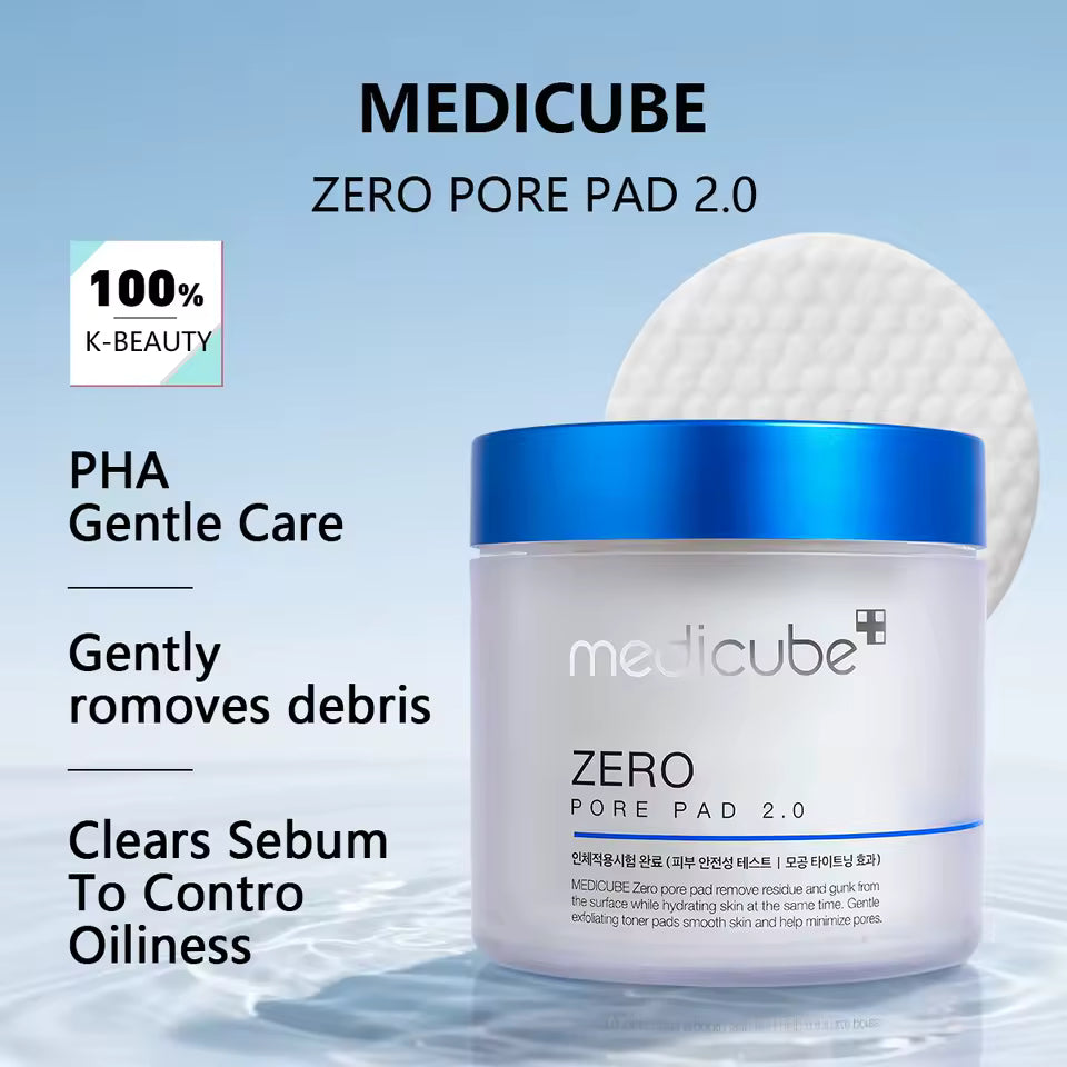 Medicube Zero Pore Pad 2.0 — Dual-Texture Pore Care Toner Pads