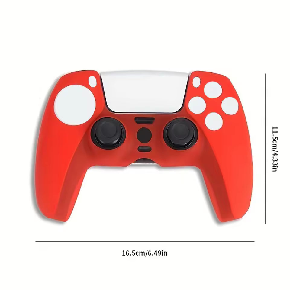 PS5 Controller Silicone Grip Skin — Anti-Slip Protective Cover