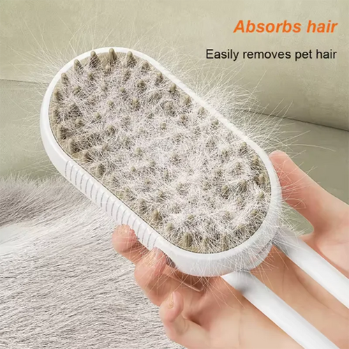 2-in-1 Pet Deshedding Brush — Fur Remover Tool