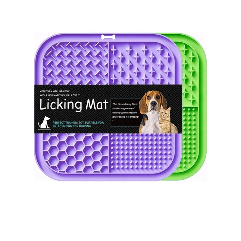Calming Lick Mat — Slow-Feed Anxiety Relief for Pets