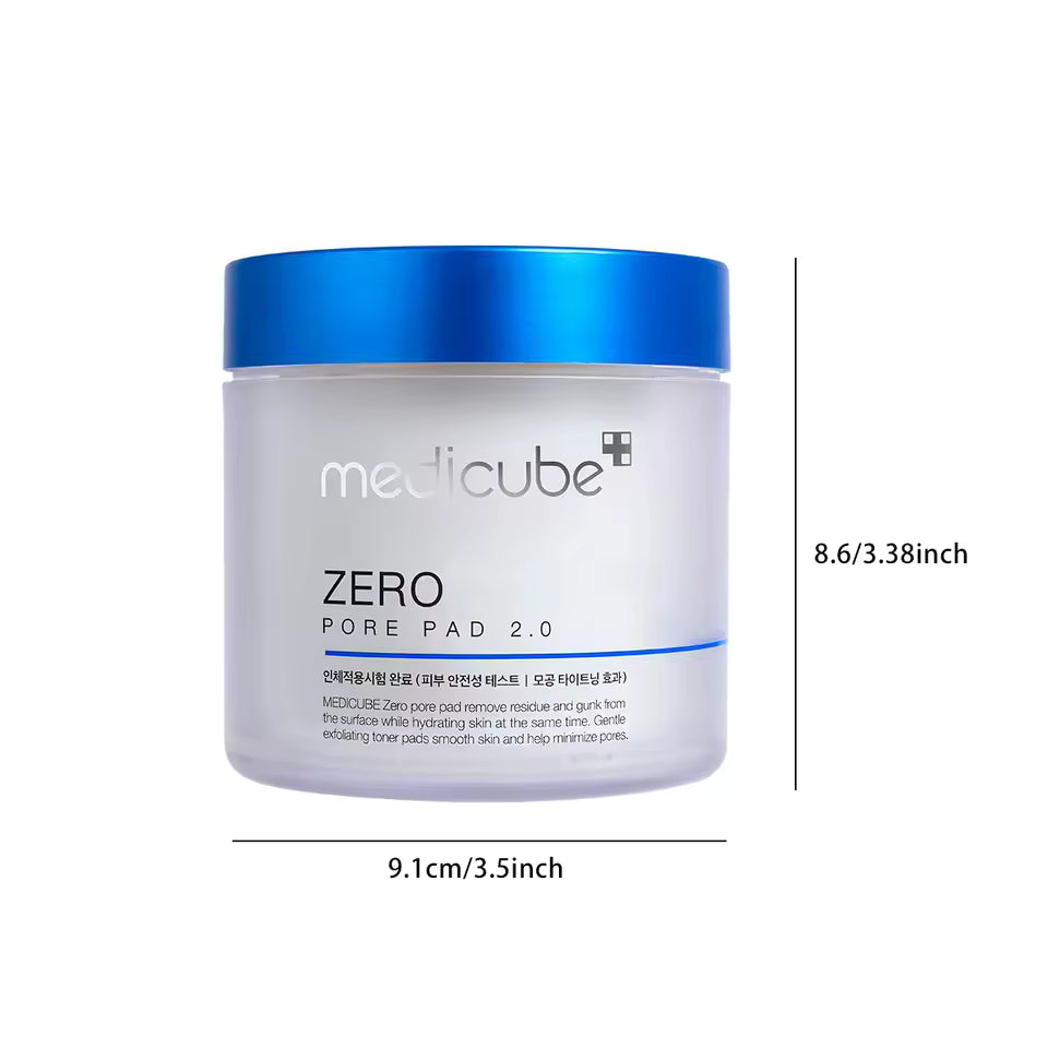 Medicube Zero Pore Pad 2.0 — Dual-Texture Pore Care Toner Pads