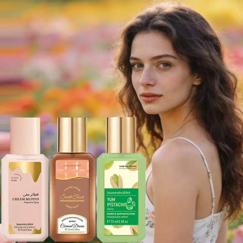Floral Body Fragrance Spray Set (3pc) — Fresh Long-Lasting Scents