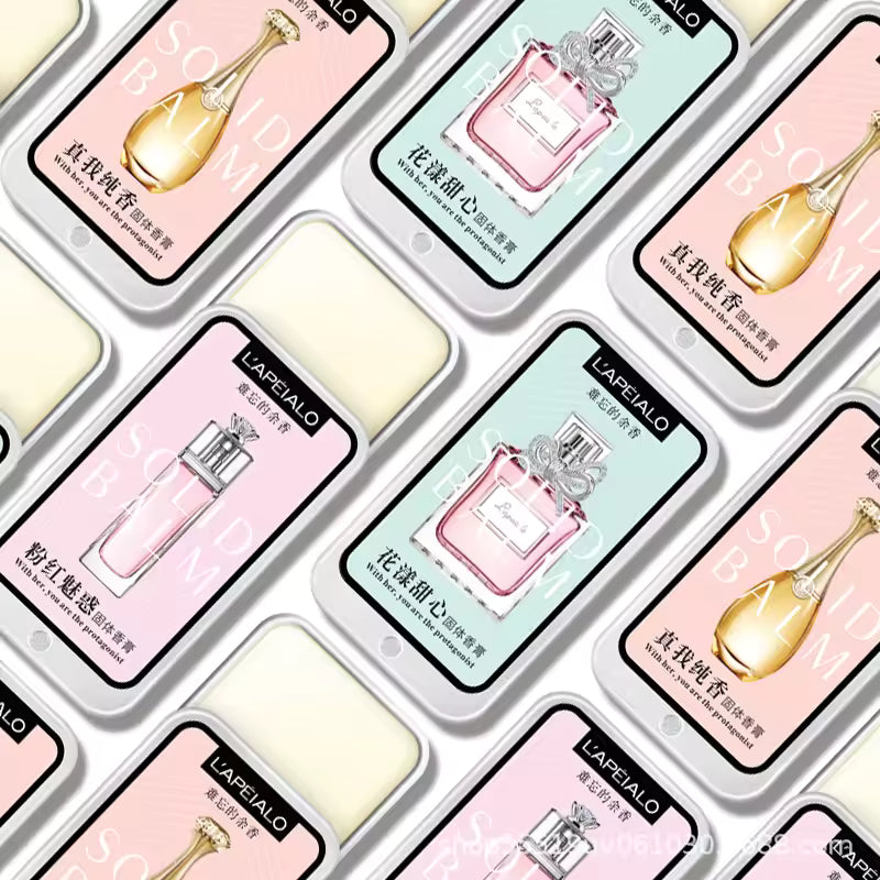 Pheromone-Infused Solid Perfume Balm — Long-Lasting Fragrance