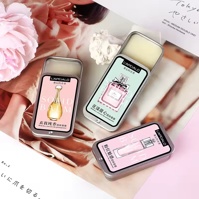 Pheromone-Infused Solid Perfume Balm — Long-Lasting Fragrance