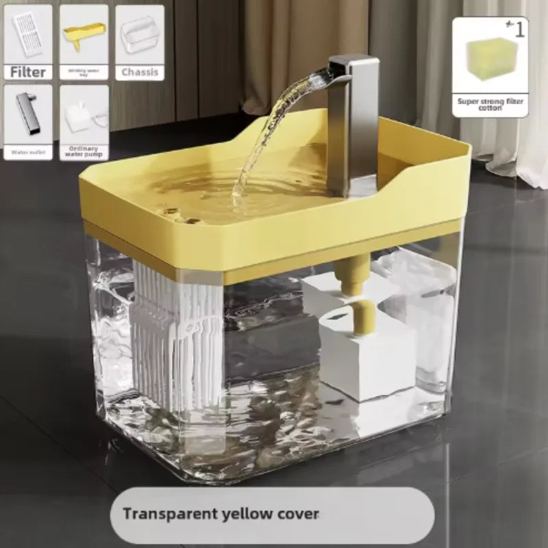 Automatic Pet Water Fountain — Fresh Filtered Flow