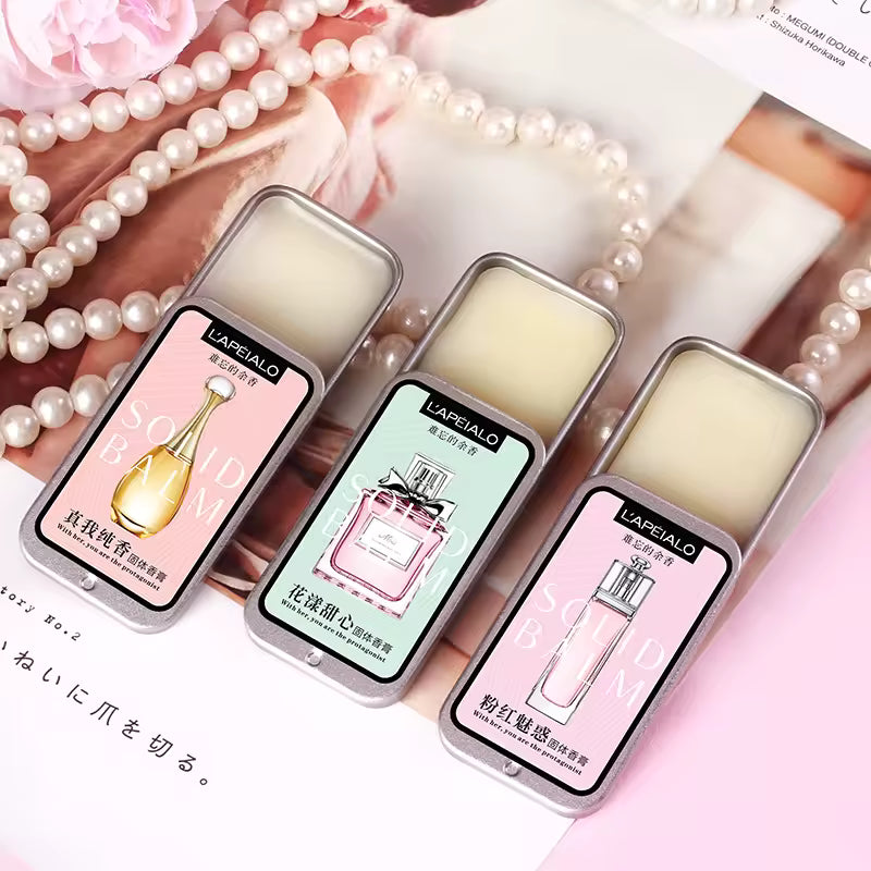 Pheromone-Infused Solid Perfume Balm — Long-Lasting Fragrance