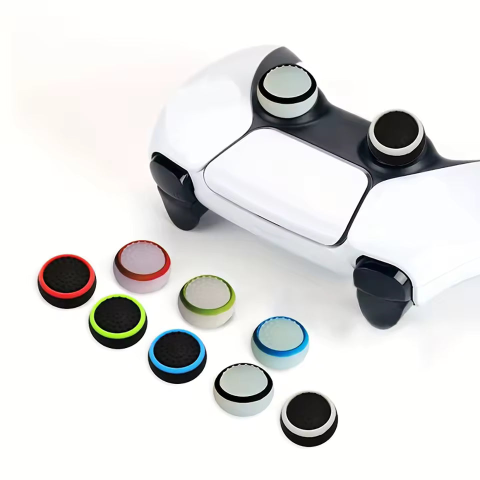 Silicone Thumb Grip Caps (4pc) — PS5/PS4/Xbox Controller Covers