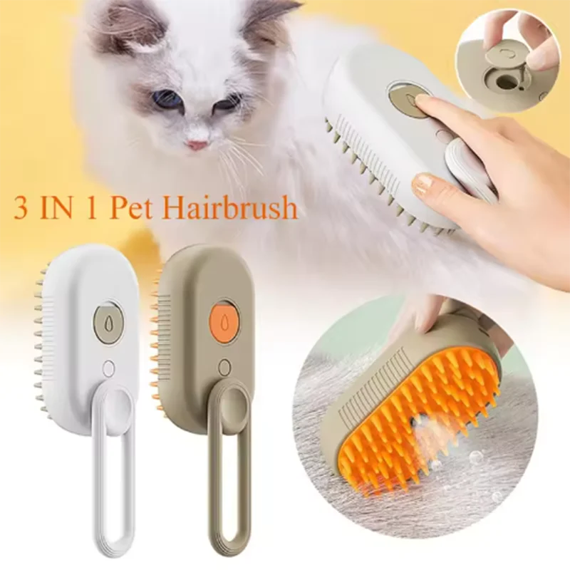 2-in-1 Pet Deshedding Brush — Fur Remover Tool