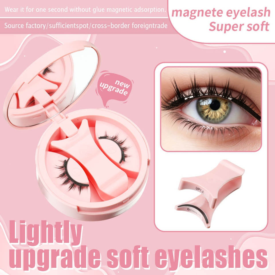 Magnetic Reusable Eyelashes — No Glue, 3-Second Application